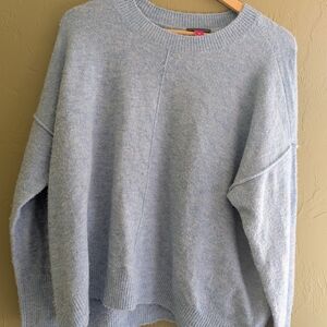 Vince Camuto Soft Blue Crew Neck Sweater